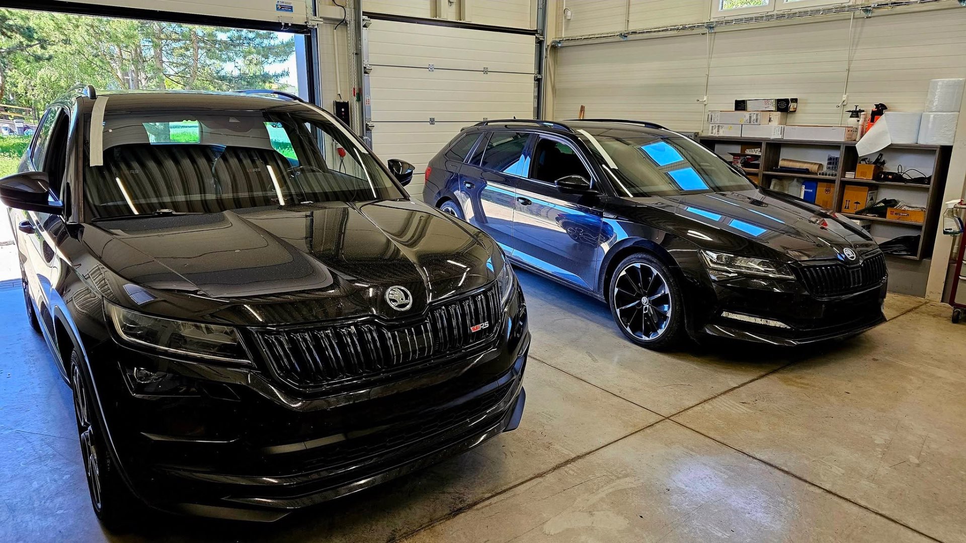 Tónování Škoda Kodiaq RS a Superb